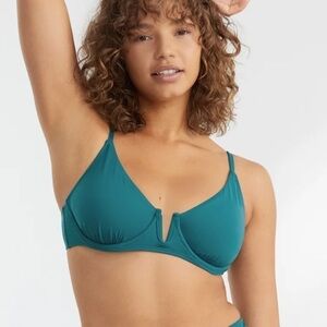 NWT Anne Cole Limited Edition Ladies Swim V-Wire Bikini Top